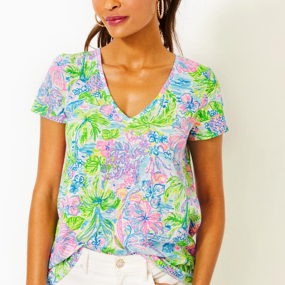 NWT Lilly Pulitzer Etta “Lilly Loves Hawaii” - Picture 3 of 15